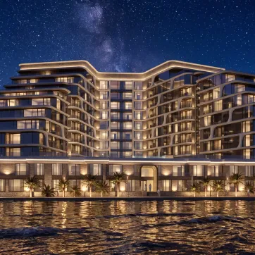 Bir deniz manzaralı Al Mouj Muscat dairesinin kira getirisini artıran nedir?