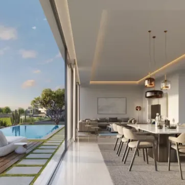 Residence after purchasing property in integrated tourist complexes