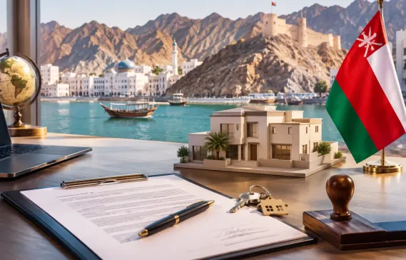 Signing a property purchase contract in the Sultanate of Oman with an official power of attorney from abroad
