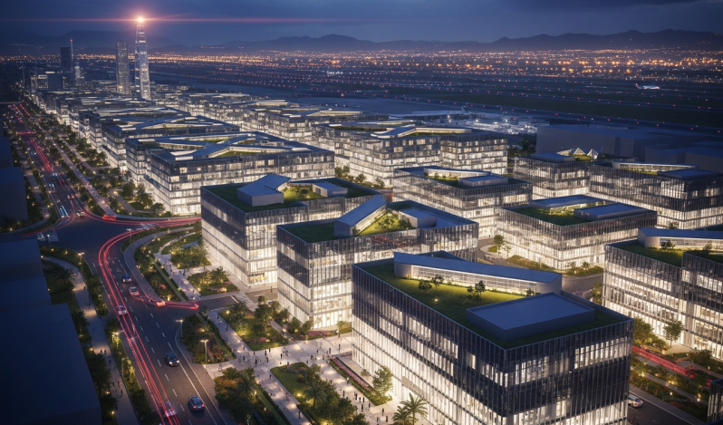 Nama Real Estate signs a contract to develop the free zone at Muscat Airport
