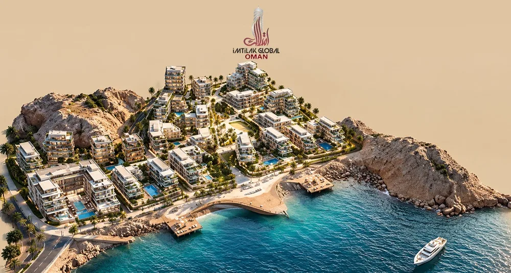 Al Yazan Project: Apartments for sale in Muttrah with sea and mountain views