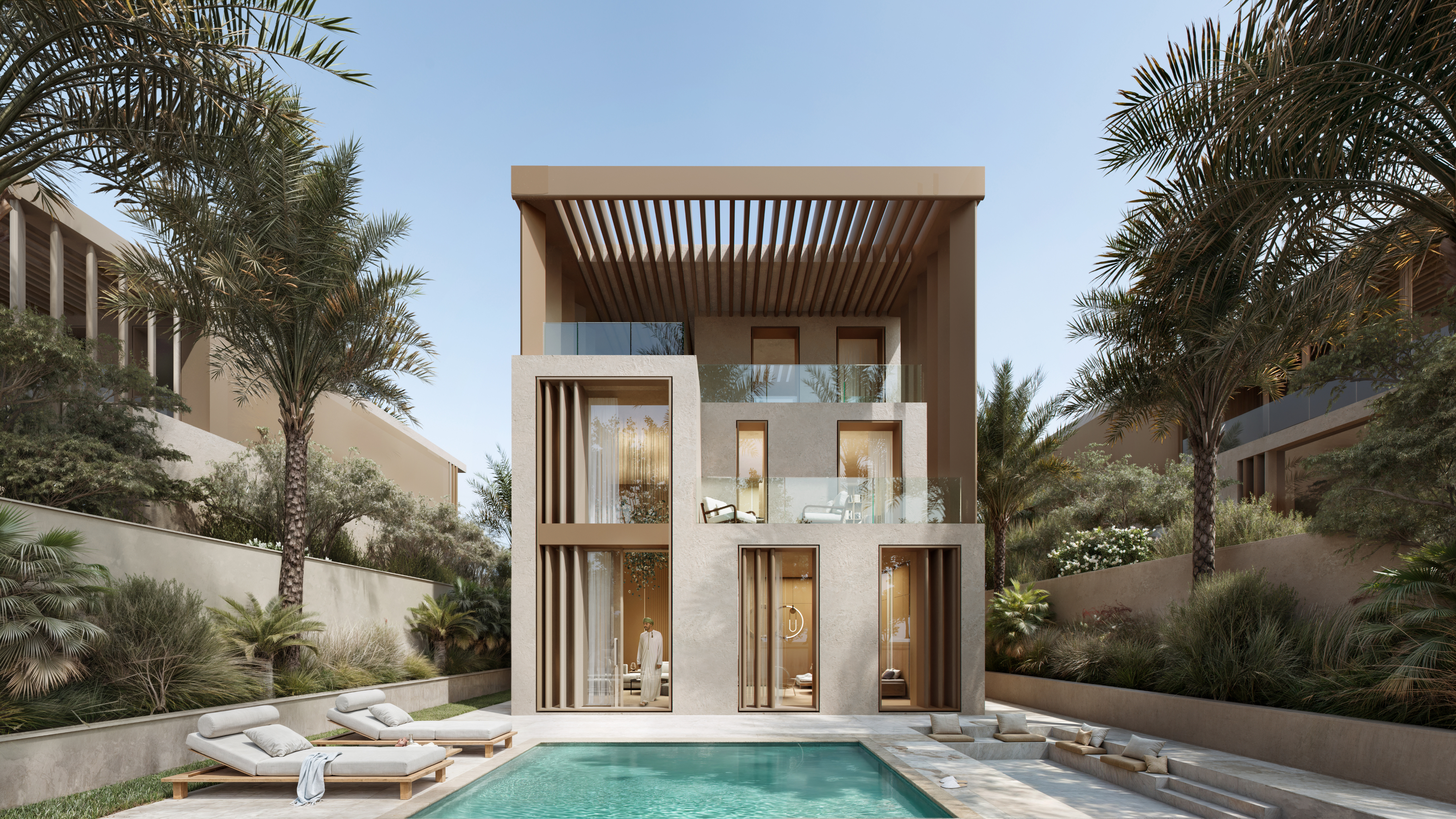 مجتمع راقٍ بجوار<br> أيقونة معمــارية