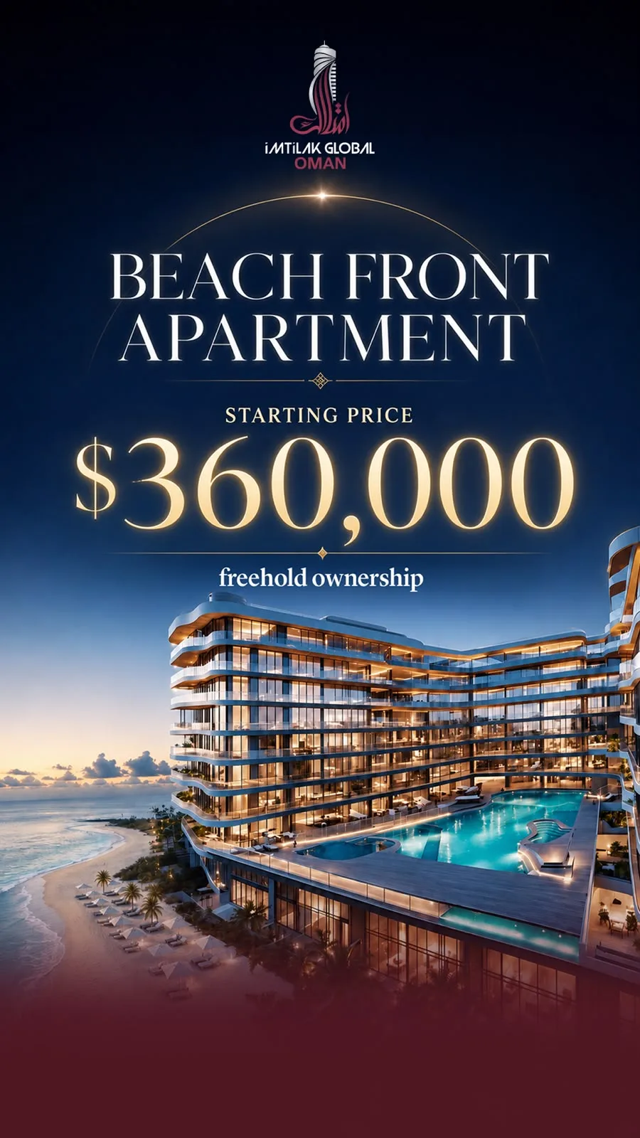 Beach front