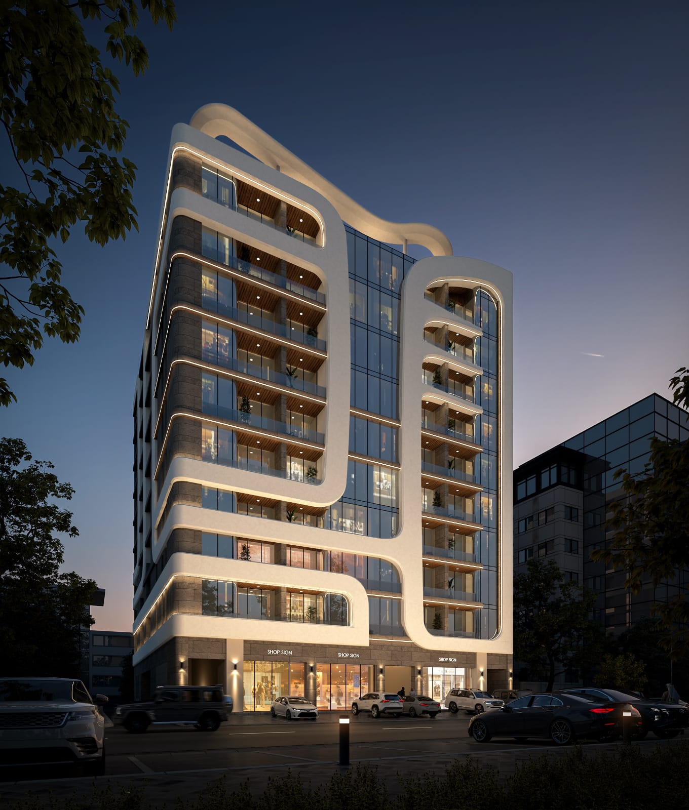 Apartments for sale in Al Azaiba - Towers برج