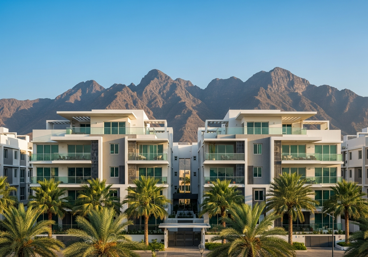 Appartements en pleine propriété à vendre à Dhofar dans un complexe résidentiel de luxe avec vues naturelles splendides