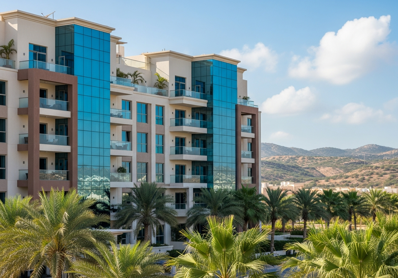 Appartement hôtelier de luxe avec vue exceptionnelle à vendre à Dhofar, une opportunité d’investissement rentable à Salalah