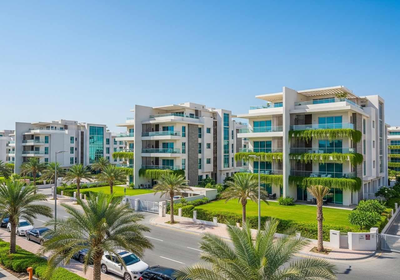 Freehold apartments for sale in Salalah within a luxury residential complex with integrated facilities