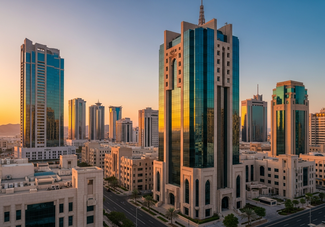 Modern commercial offices for sale in Muscat with installments, an ideal investment option for companies