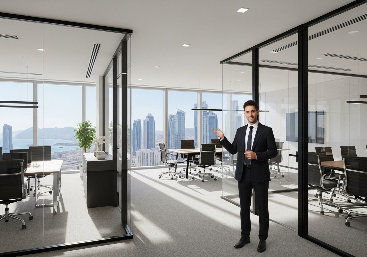 Modern and ready commercial offices for sale in Muscat suitable for establishing companies and successful real estate investment