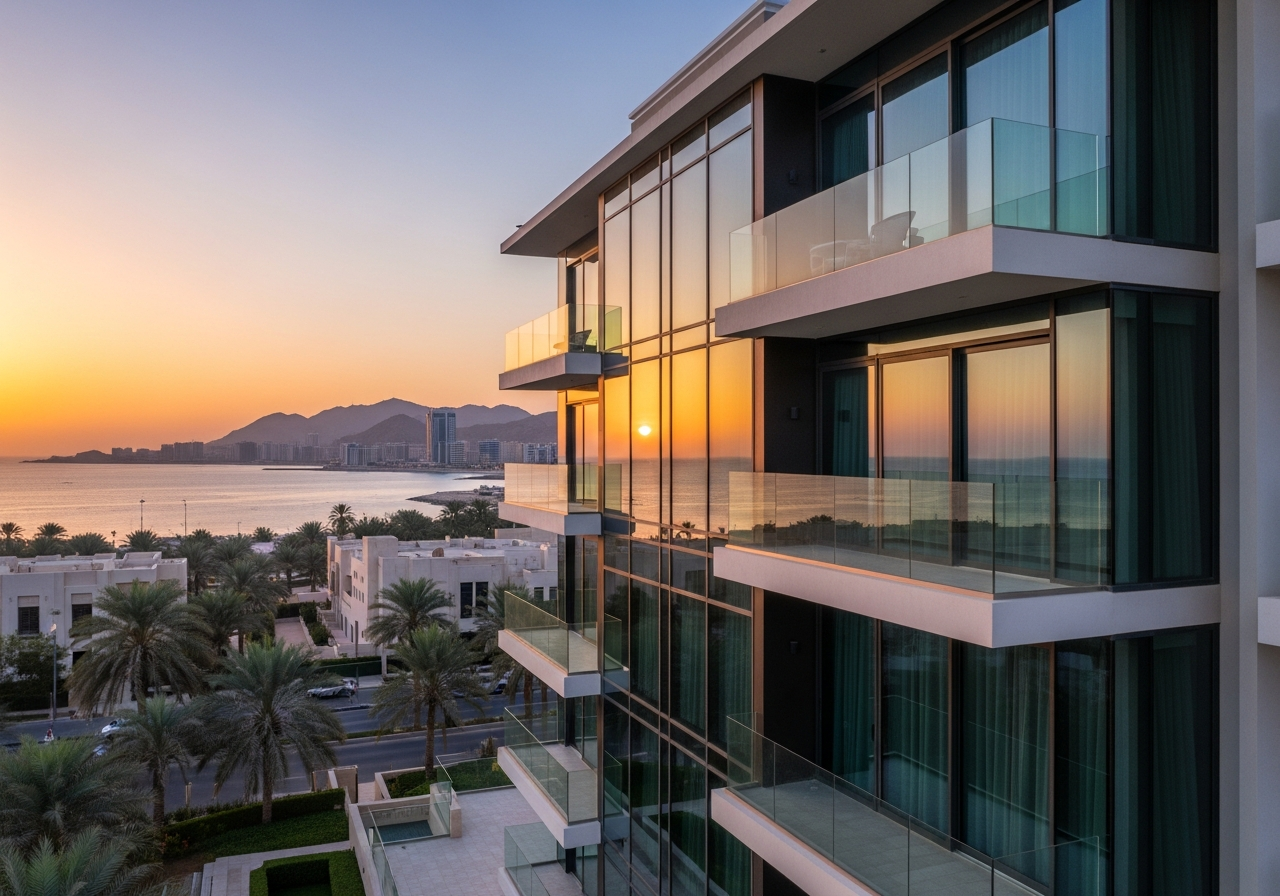 Luxury penthouse for sale in Muscat with stunning sea view in Al Mouj integrated residential complex