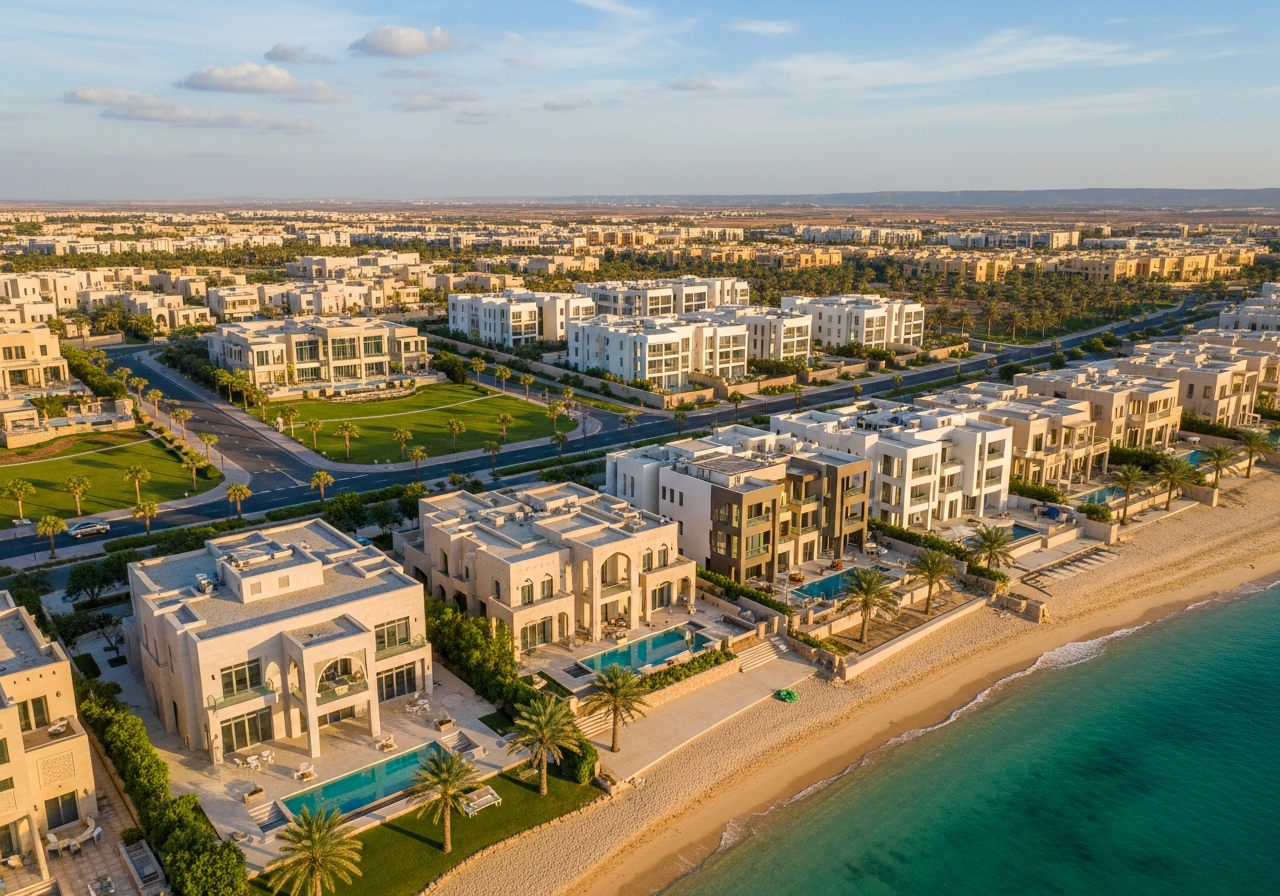 Appartements et villas de luxe en pleine propriété à vendre dans la province du Dhofar, Oman