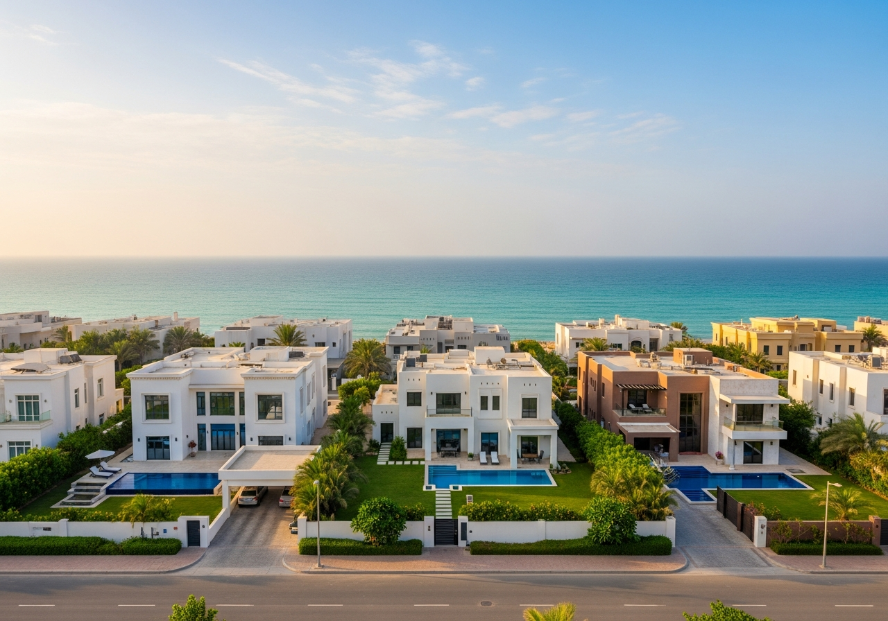 Spacious villa with modern finishes for sale on a freehold basis for foreigners in Salalah